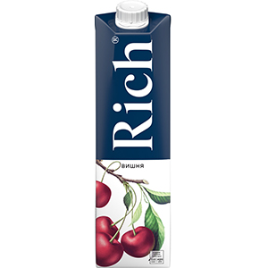 Сок Rich вишнёвый 1 л
